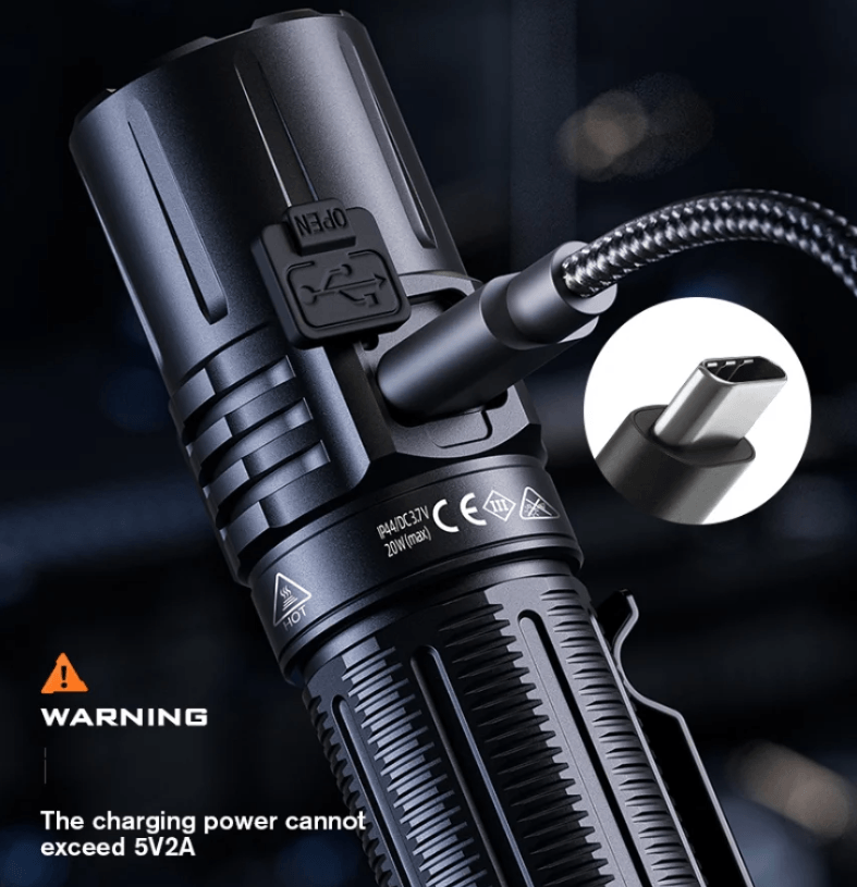 Фонарь Superfire A20 Black Фото 2
